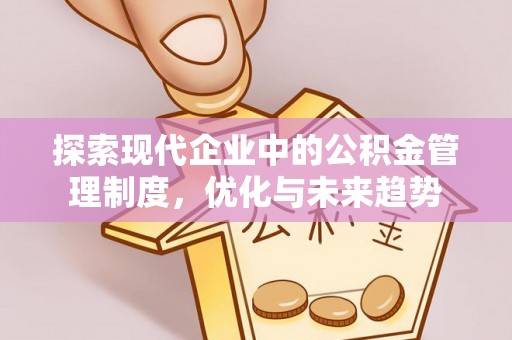 思茅探索现代企业中的公积金管理制度，优化与未来趋势