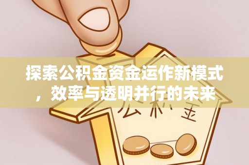 思茅探索公积金资金运作新模式，效率与透明并行的未来