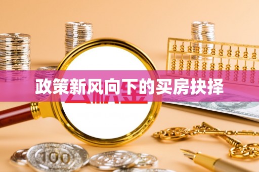 思茅政策新风向下的买房抉择