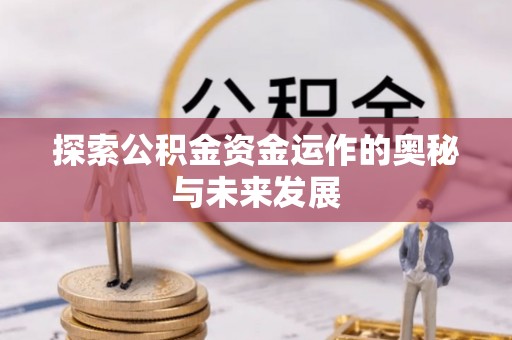 思茅探索公积金资金运作的奥秘与未来发展